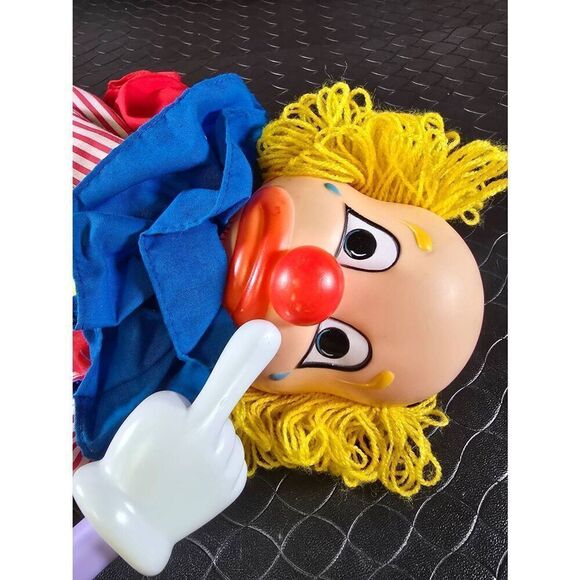 Vintage 1982 Dakin Cheery-Teary Plush Dream Doll Clown #A98 - Picture 9 of 9